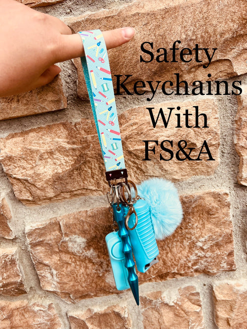 FS&A Safety Keychains 